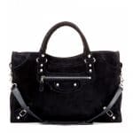 Balenciaga Encre Suede Giant 12 City Bag - Fall 2014