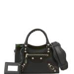 Balenciaga Green Giant 12 Nickel Mini City Bag - Holiday 2015