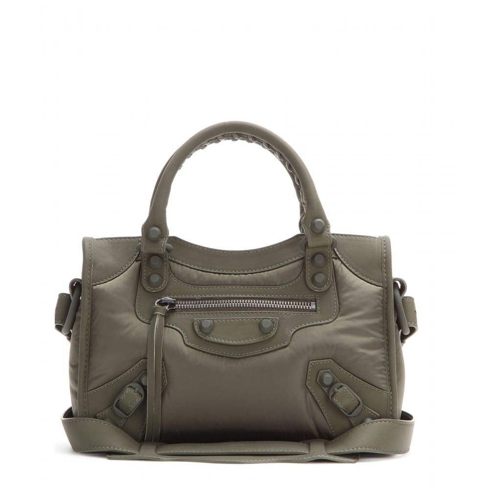 balenciaga city bag khaki