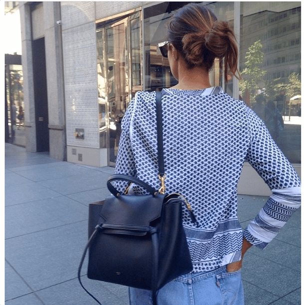 Celine Black Mini Belt Bag