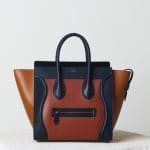 Celine Brick Satin Calfskin Mini Luggage Bag - Pre-Fall 2014