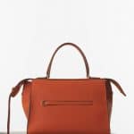 Celine Burnt Orange Bullhide Calfskin Medium Ring Bag - Spring 2015