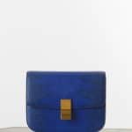 Celine Indigo Lizard Box Medium Bag - Spring 2015