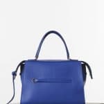 Celine Indigo Smooth Calfskin Medium Ring Bag - Spring 2015