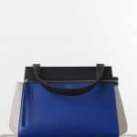 Celine Indigo/Black/Gray Edge Small Bag - Spring 2015