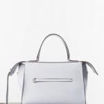 Celine White Bullhide Calfskin Medium Ring Bag - Spring 2015