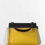 Celine Yellow/Black/Light Blue Edge Small Bag - Spring 2015