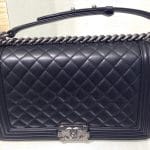 Chanel Black New Medium Boy Bag - Cruise 2015