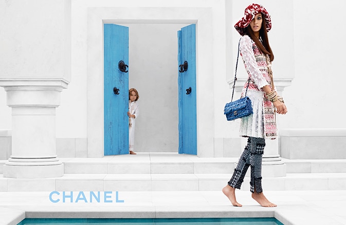 Chanel Cruise 2015 Ad Campaign with Joan Smalls