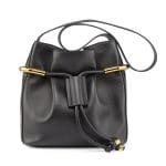 Chloe Black Emma Drawstring Bag