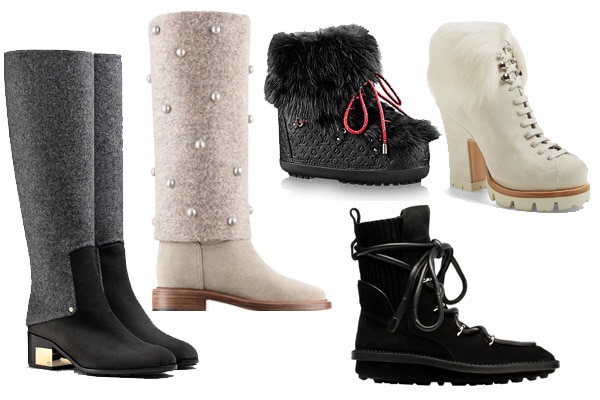 shoes, louis vuitton, snow boots, boots, fur, women winter snow boots -  Wheretoget