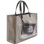 Fendi Black Canvas Simply Shopping Tote Bag 3