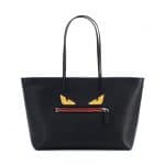 Fendi Black Monster Tote Bag