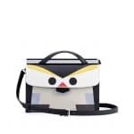 Fendi Black Multicolor Penguin Demi Jour Mini Bag