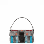 Fendi Multicolor Embroidered Baguette Bag