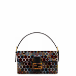 Fendi Multicolor Hexagonal Sequins Baguette Bag