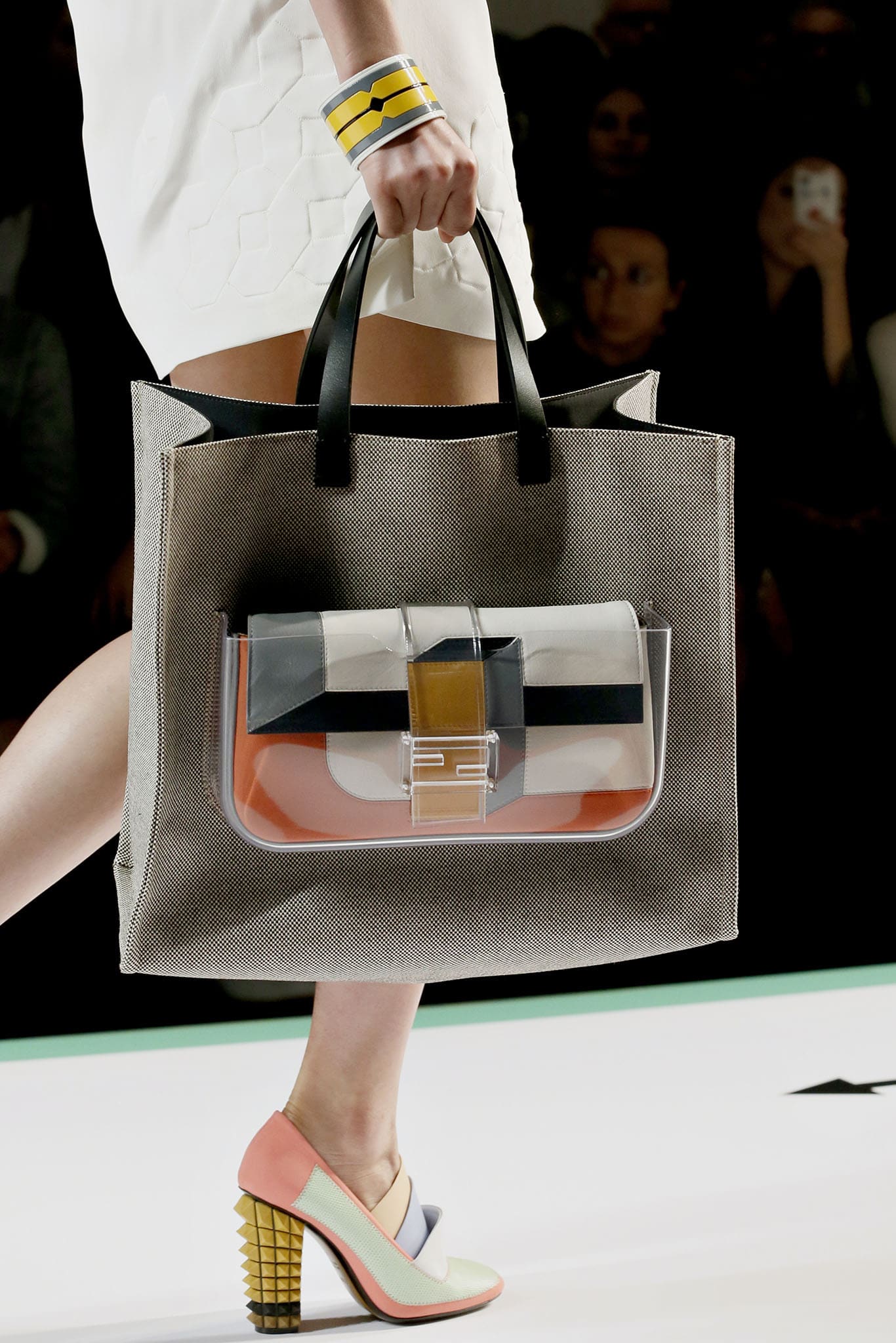 Fendi Simply Shopping Tote Bag - Spring 2013 Runway