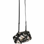 Givenchy Black Multicolor Magnolia Print Pandora Mini Bag - Cruise 2015
