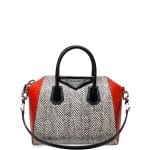 Givenchy Black/White/Orange Mixed Snakeskin Antigona Medium Bag - Cruise 2015