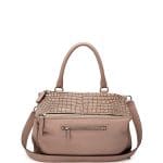 Givenchy Linen Croc-Stamped Pandora Medium Bag - Cruise 2015