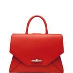 Givenchy Orange Obsedia Tote Medium Bag - Cruise 2015