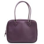 Hermes Raisin Plume 21cm Bag