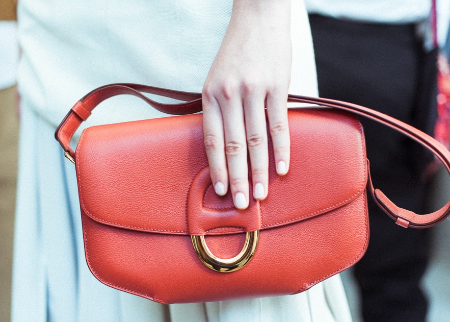 Hermes Red Chaine D' Ancre Bag - Spring 2015