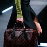 Louis Vuitton Black/Red Monogram Canvas Dora Bag - Spring 2015