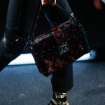 Louis Vuitton Black/Red Monogram Canvas Petite Malle Bag - Spring 2015