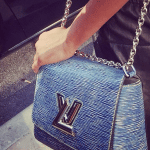 Louis Vuitton Blue Epi Twist Bag 2 - Spring 2015