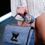 Louis Vuitton Blue Epi Twist Bag - Spring 2015