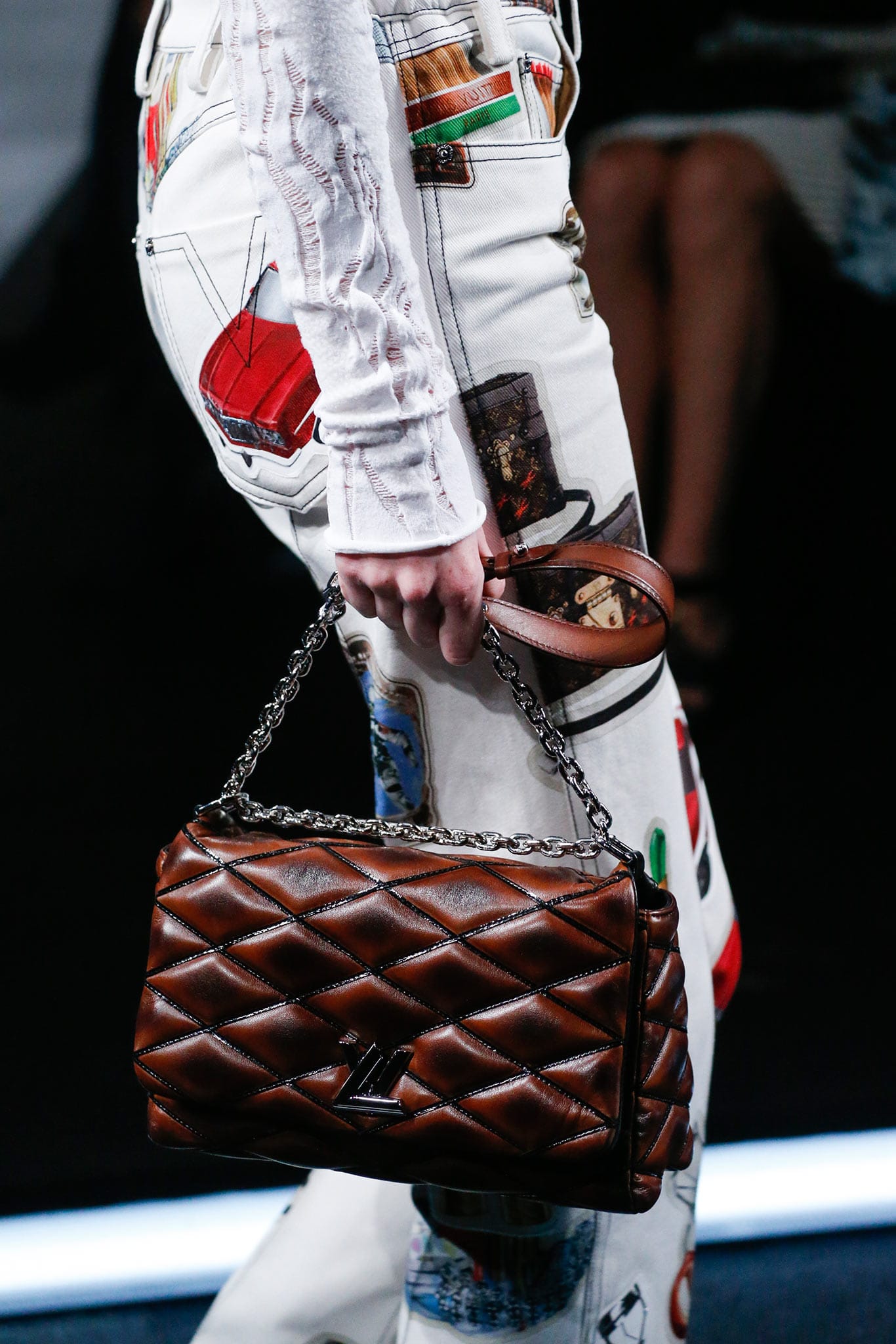 LOUIS VUITTON SPRING IN THE CITY ON THE GO PM Tote Bag For Sale at 1stDibs