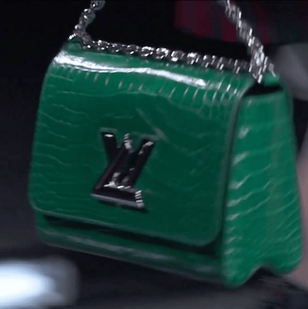 Louis Vuitton Bag Twist Crocodile Green | 3D model