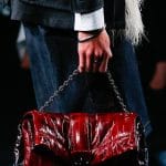 Louis Vuitton Maroon Folded Chain Bag - Spring 2015