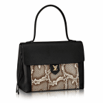 Louis Vuitton Noir with Python Lockme MM Bag