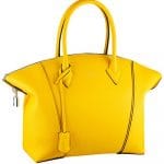 Louis Vuitton Yellow Soft Lockit PM Bag
