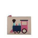 Moynat x Pharrell Williams Beige/Pink Train Pouch Small Bag