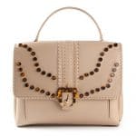 Paula Cademartori Beige Embellished Faye Bag