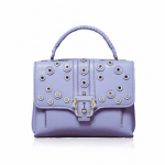 Paula Cademartori Purple with Rivets Petite Faye Bag