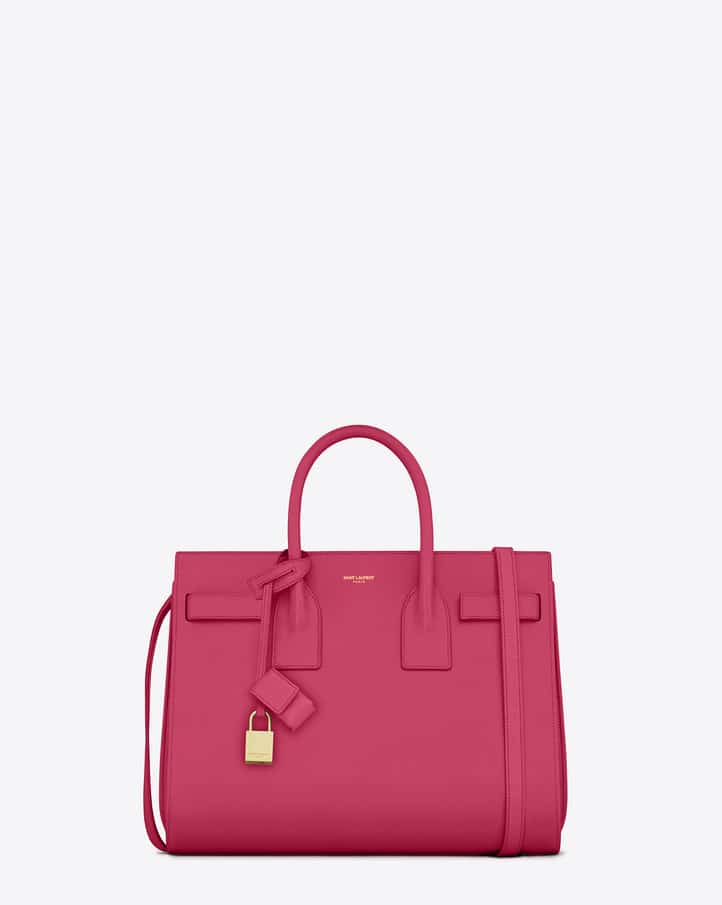 Yves Saint Laurent Pink Medium College Bag – Bagaholic