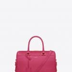 Saint Laurent Pink Classic Duffle 6 Bag