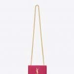 Saint Laurent Pink Classic Monogram Satchel Small Bag