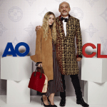 Ashley Olsen and Christian Louboutin