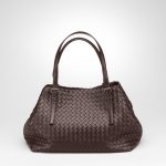 Bottega Veneta Ebano Intrecciato Nappa Tote Small Bag - Cruise 2015