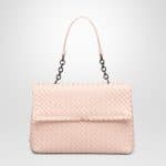 Bottega Veneta Flamingo Intrecciato Nappa Olimpia Large Bag - Cruise 2015