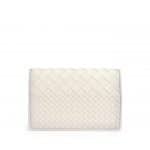 Bottega Veneta Mist Intrecciato Woven Clutch Bag - Cruise 2015