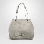 Bottega Veneta Sand Safari Canvas Nappa Bag - Cruise 2015