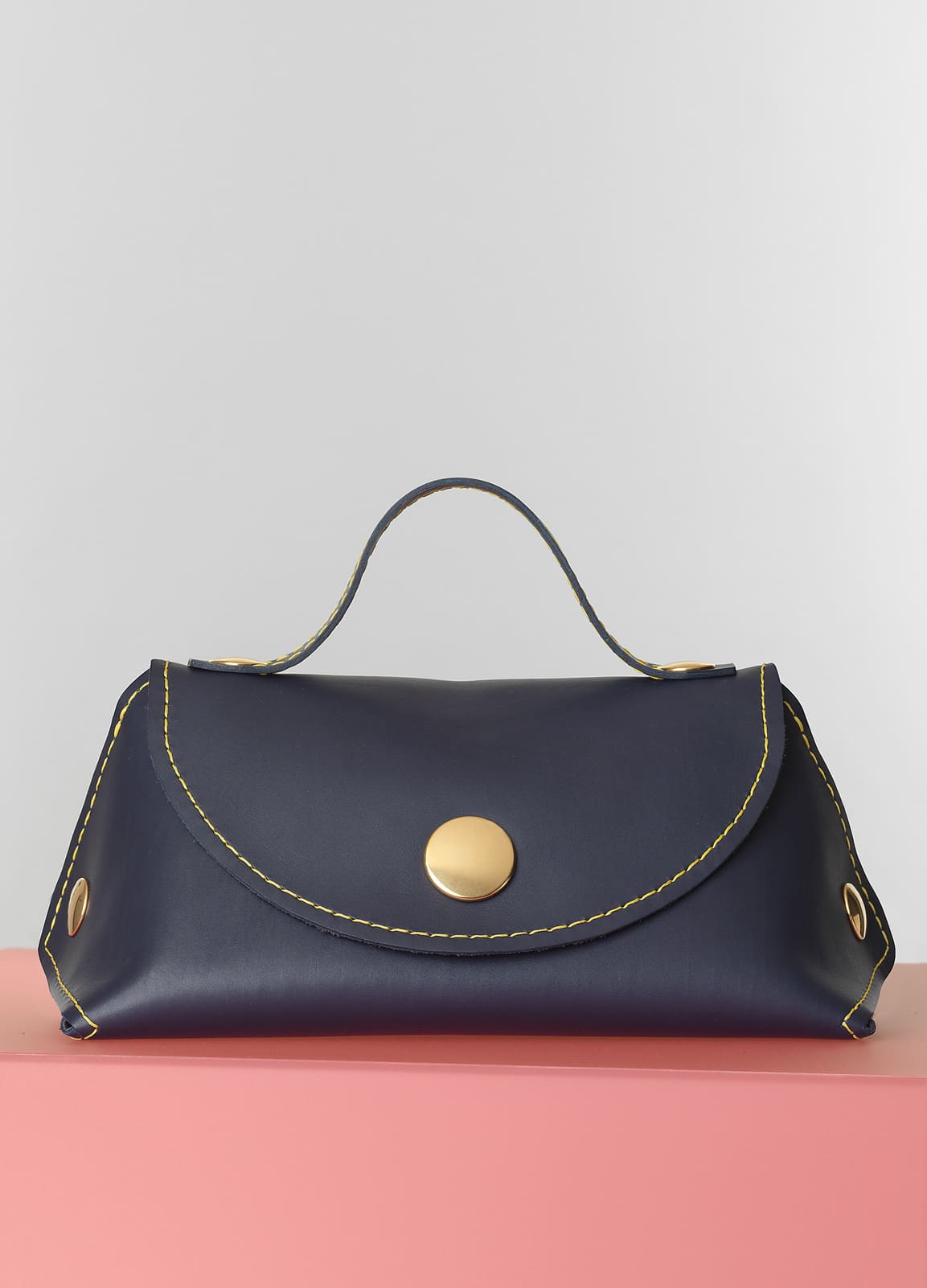Celine Navy Blue Orb Bag