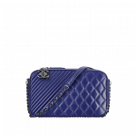 Chanel Navy Large Coco Boy Large Bag - Cruise 2015