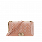 Chanel Pink Irridscent Boy Flap Bag - Cruise 2015